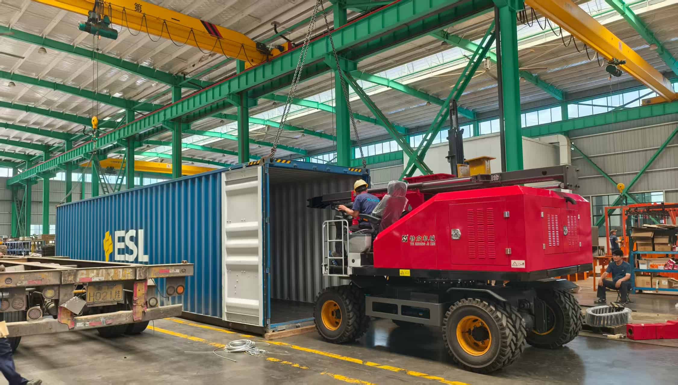 New Product Shipment | Wheel-Mounted Solar Pile Driver, Empowering Malaysia's Solar Projects!