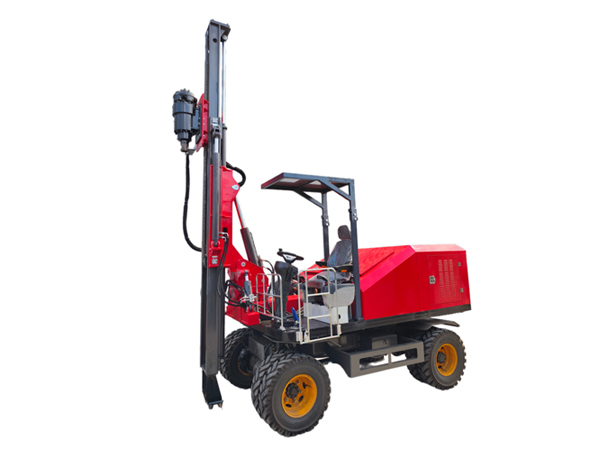 Solar Pile Driver